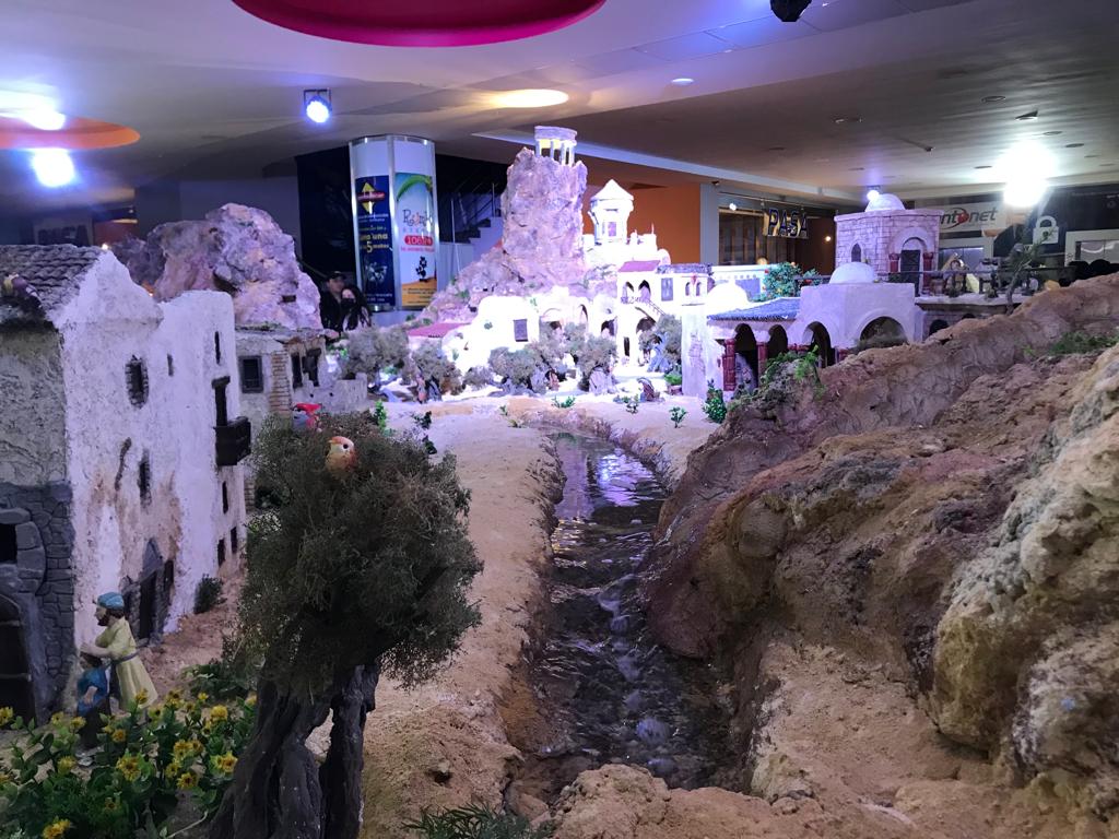 Son un total de 1.600 figuras las que forman parte del nacimiento.