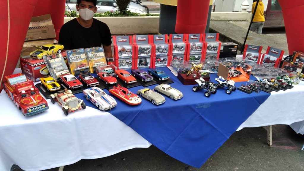 La exhibición se desarrolló con una gran presencia de personas.