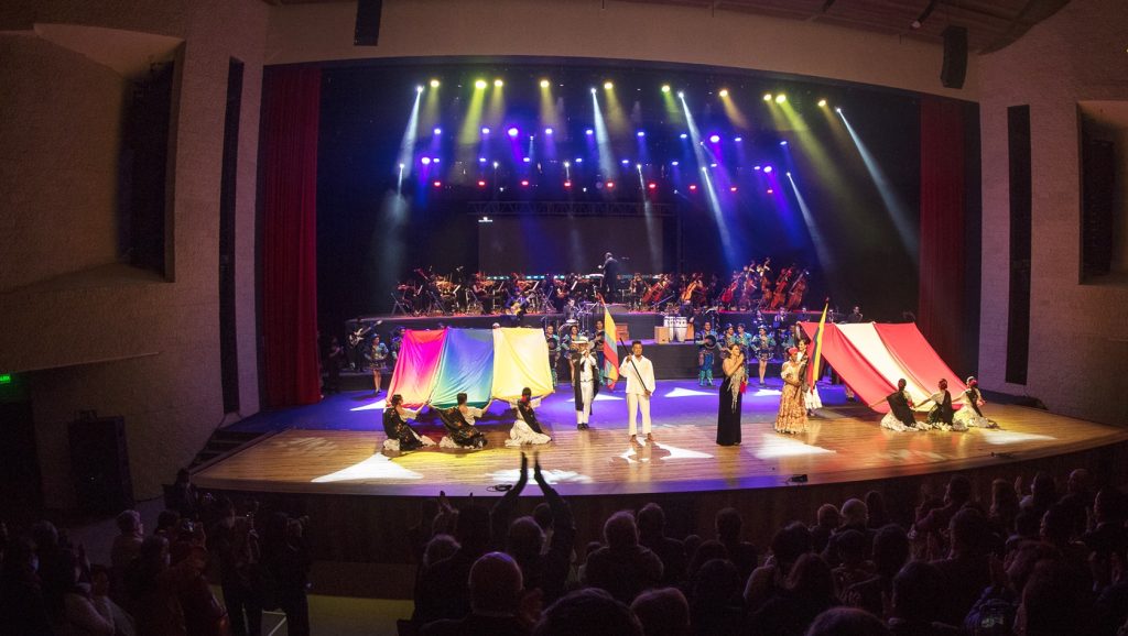 El concierto se cumplió con un excelente marco de público.