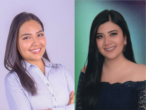 Las dos jóvenes, a propósito de la pandemia del coronavirus, optaron por reinventarse.