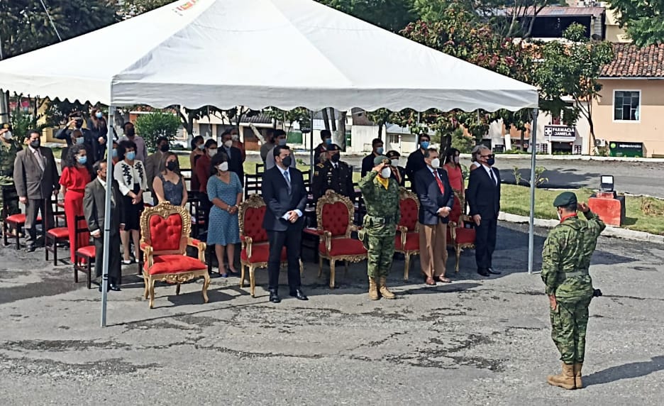 El evento se realizó en las instalaciones del cuartel Cabo Minacho.