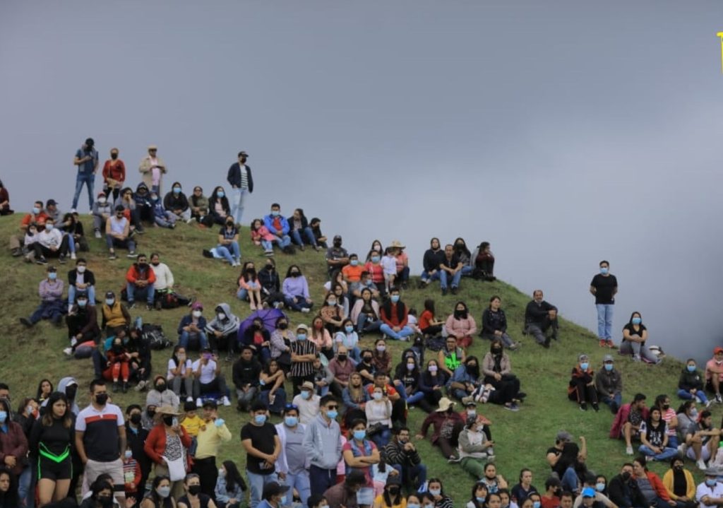 Se pide cumplir con las medidas de bioseguridad.