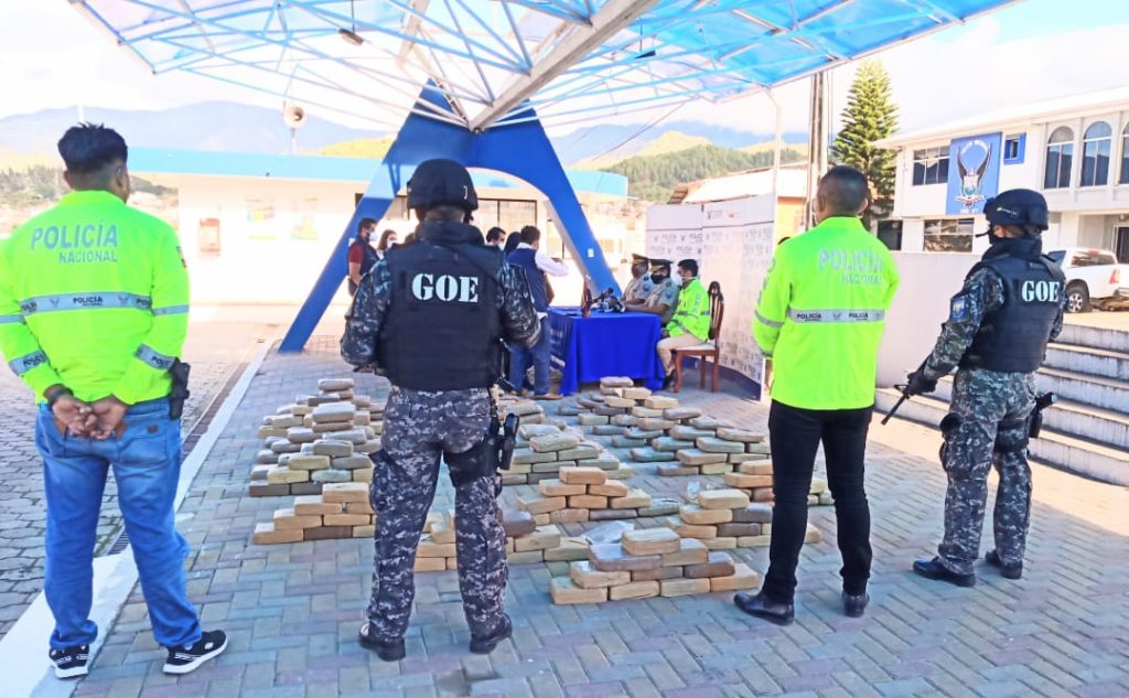 La Policía hizo público el decomiso de la droga. (fotografía de archivo)