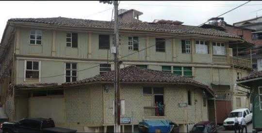 La casa de la familia Guzmán Zambrano, antes del desastre.