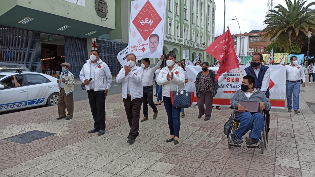 Franco Quezada es el rostro más conocido que tiene el Movimiento SER.