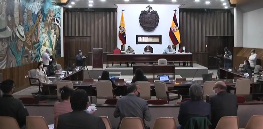 Se cumplió la reunión en el Salón del Cabildo.