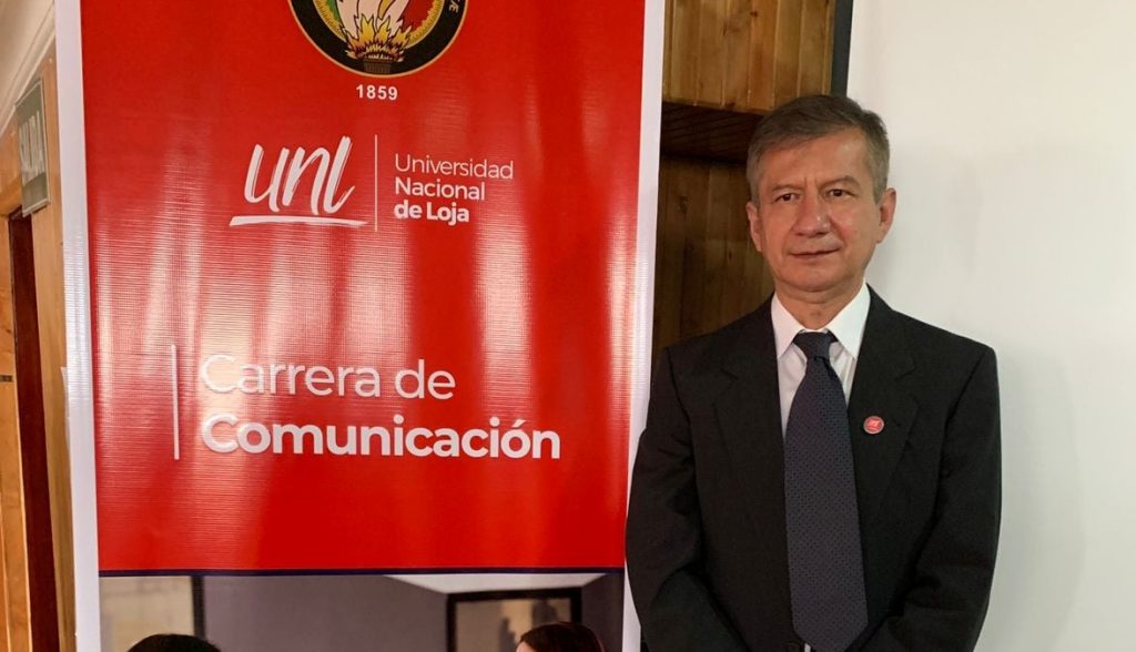 Hever Sánchez, director de la carrera de Comunicación de la UNL.