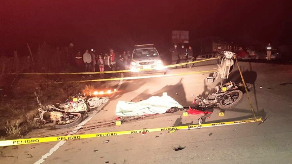 Los policías de la Jefatura de Accidentología Vial tomaron procedimiento.