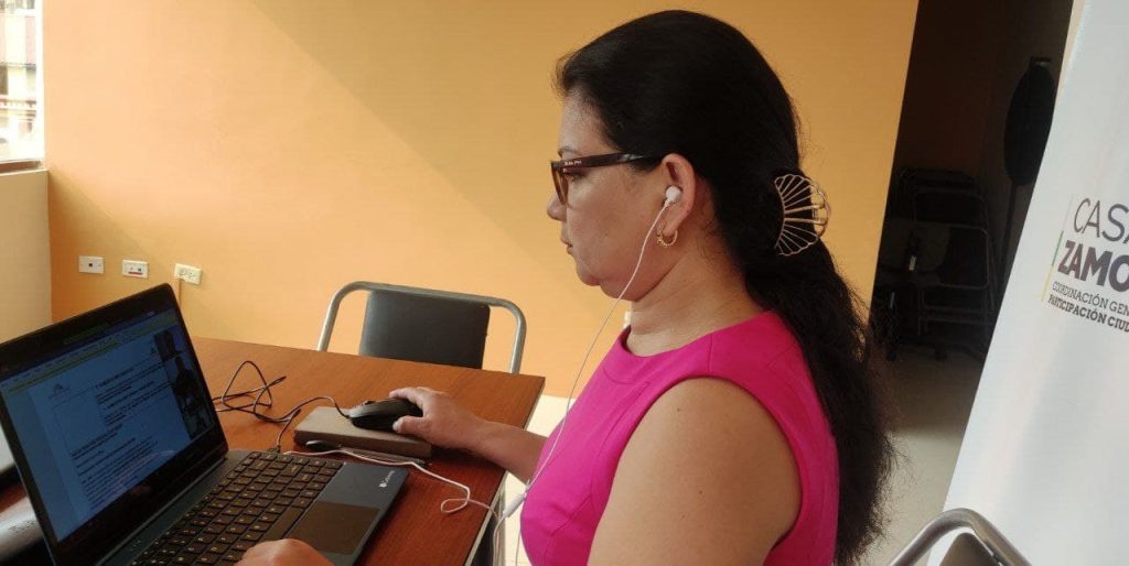 Isabel Enrríquez Jaya, asambleísta de Zamora Chinchipe.