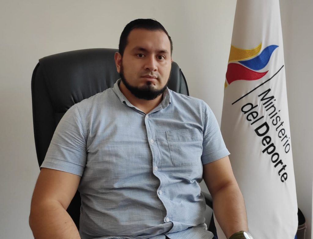 José Luis Larreategui, coordinador Zonal 7 del Ministerio del Deporte.