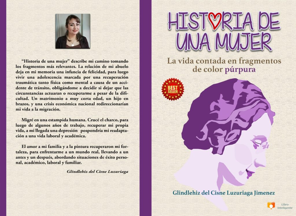 Así es la portada y contraportada del libro.