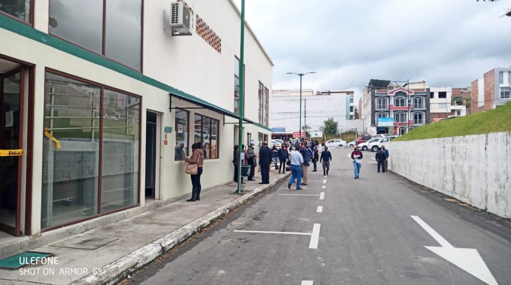 Así se encontraba la columna de usuarios, ayer.