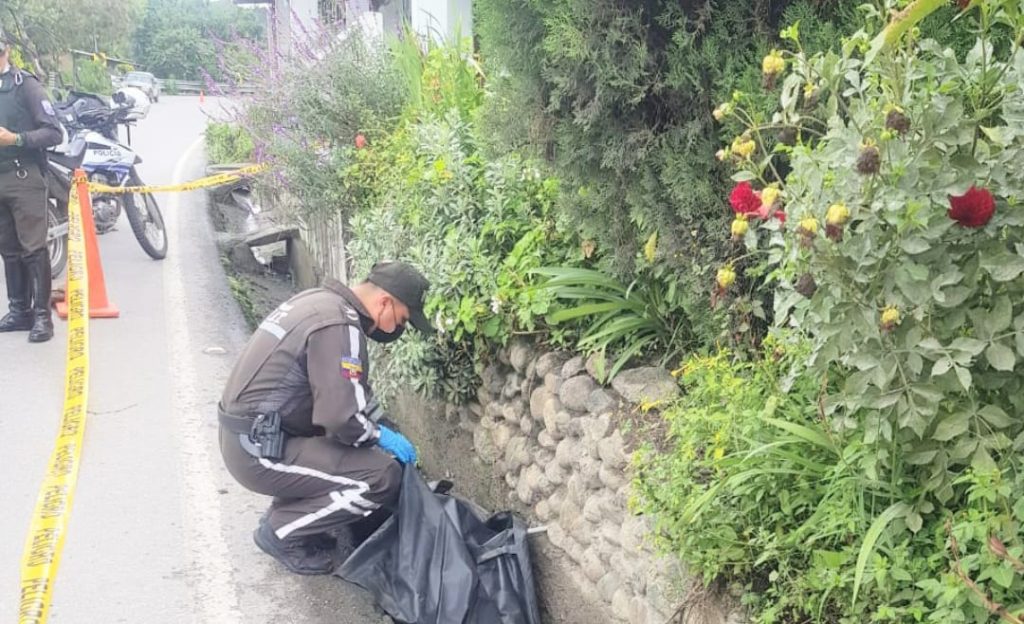 Sobre la cuneta se encontró a Arturo O. M.