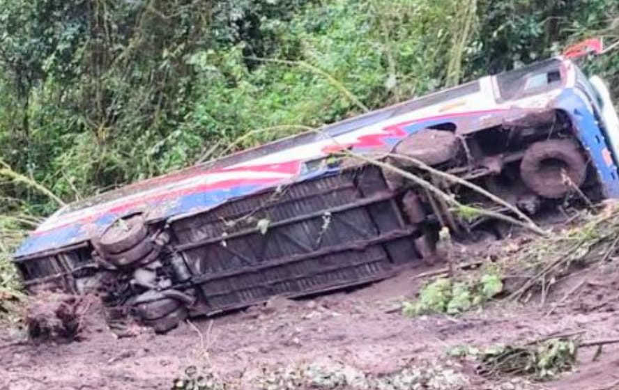 El accidente ocurrió la mañana del domingo 20 de febrero de 2022.