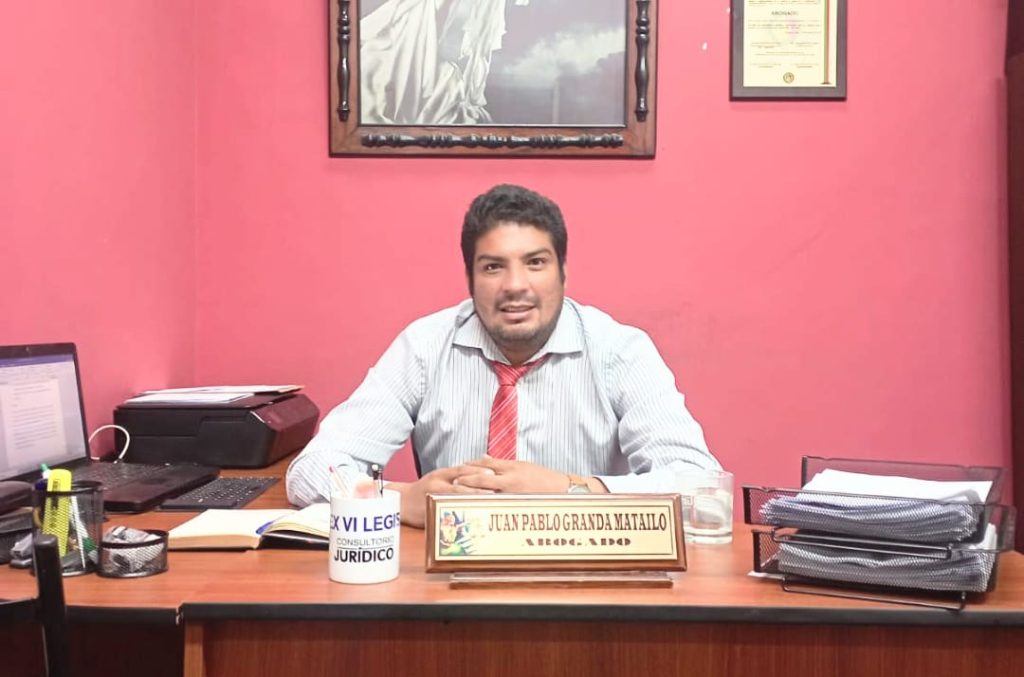 Juan Granda Matailo gestiona el retorno a la cárcel local de otra persona privada de la libertad.