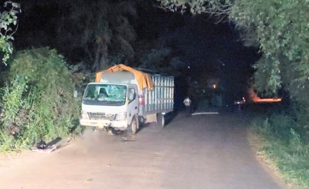 El percance ocurrió la tarde del último viernes.