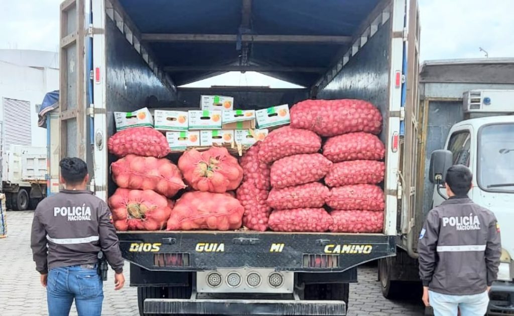 El operativo se desarrolló en el cantón Saraguro.