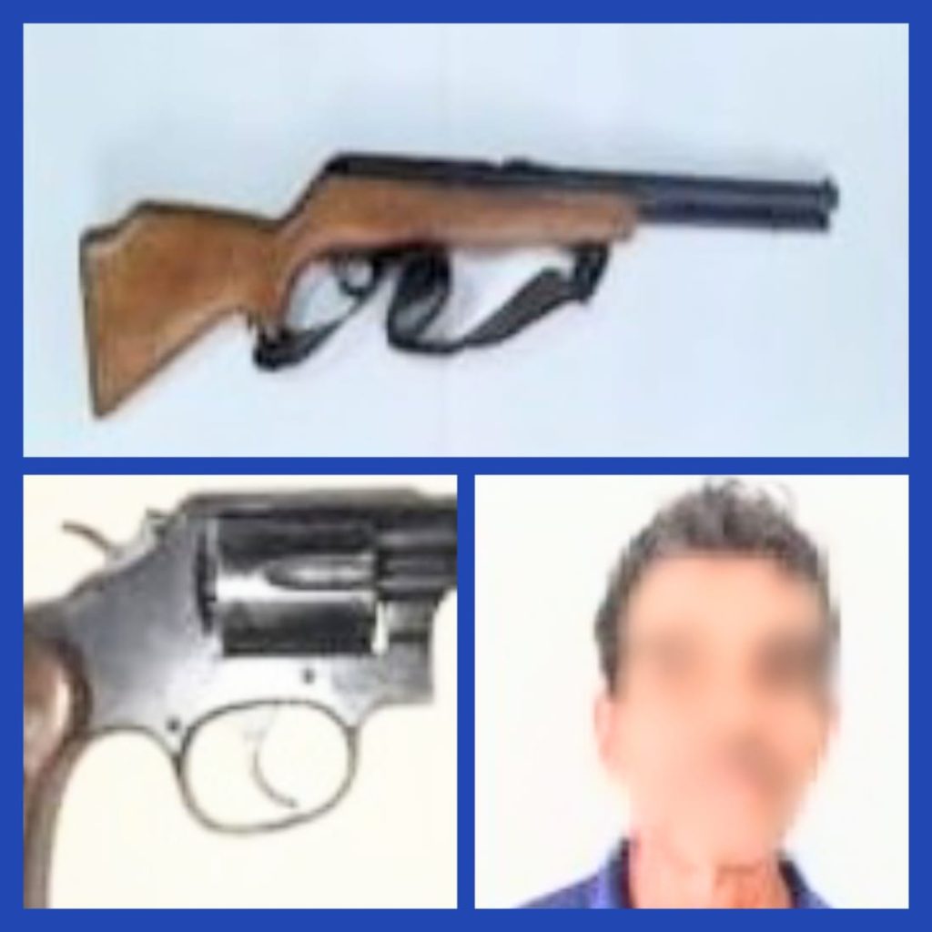 El ciudadano no pudo justificar la tenencia de los artefactos confiscados