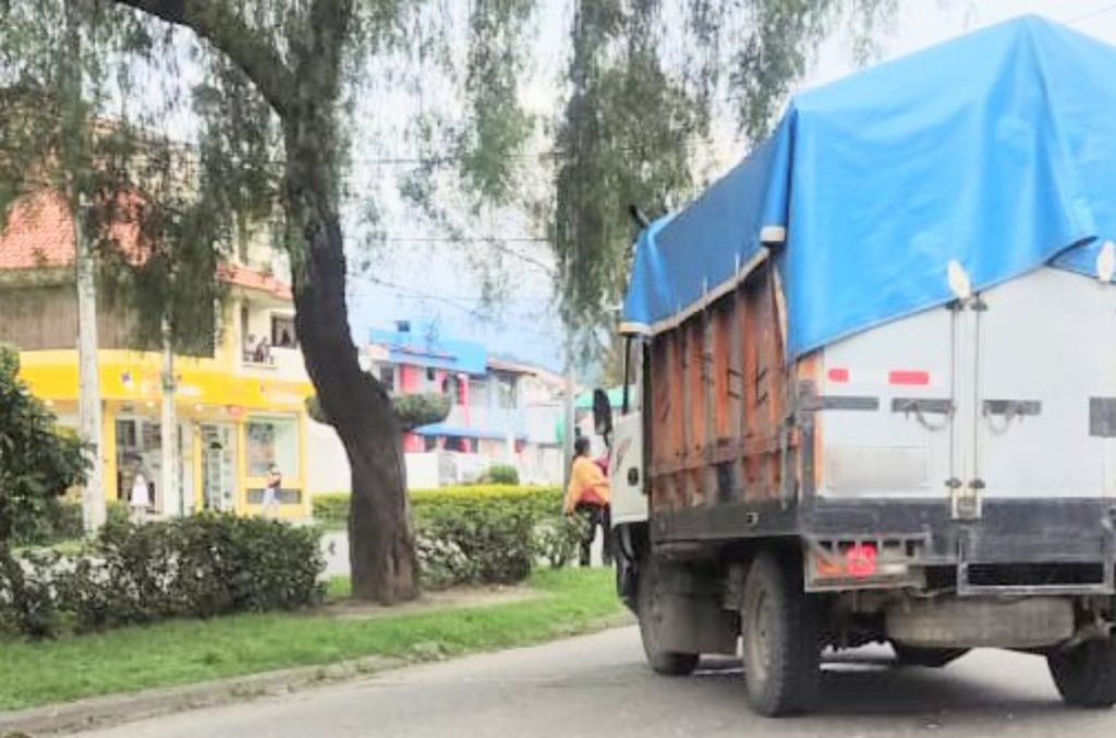 Uno de los vehículos siniestrados.