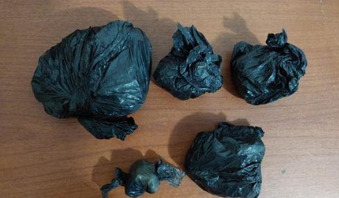La droga que los agentes Antidrogas encontraron en poder de Ángel C. L.