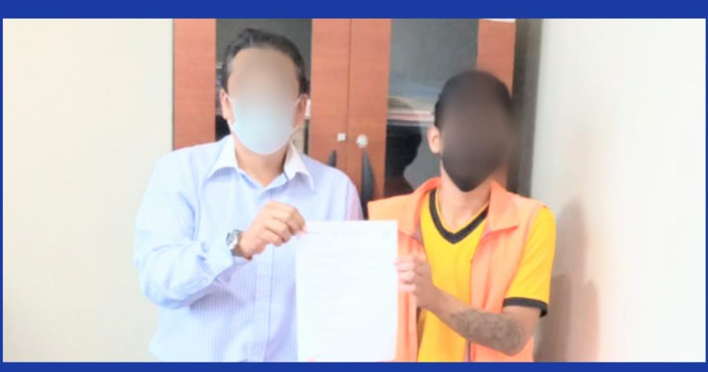 Los privados de la libertad dejaron el centro carcelario, ayer.
