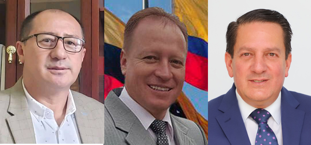 Patricio Valdivieso, Franco Quezada y César Guerrero han mostrado públicamente su intención de terciar para la Alcaldía de Loja.