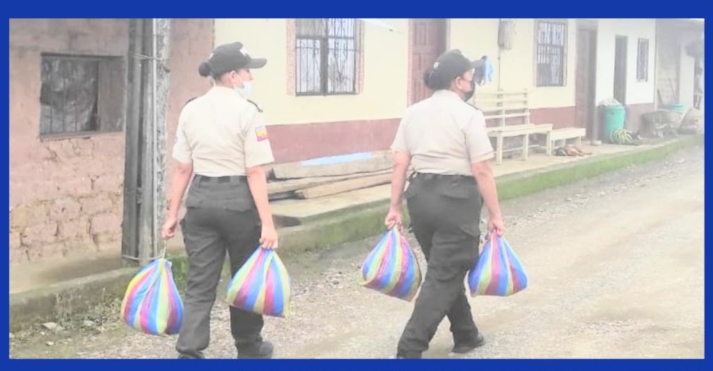 La labor social se realizó el último jueves.