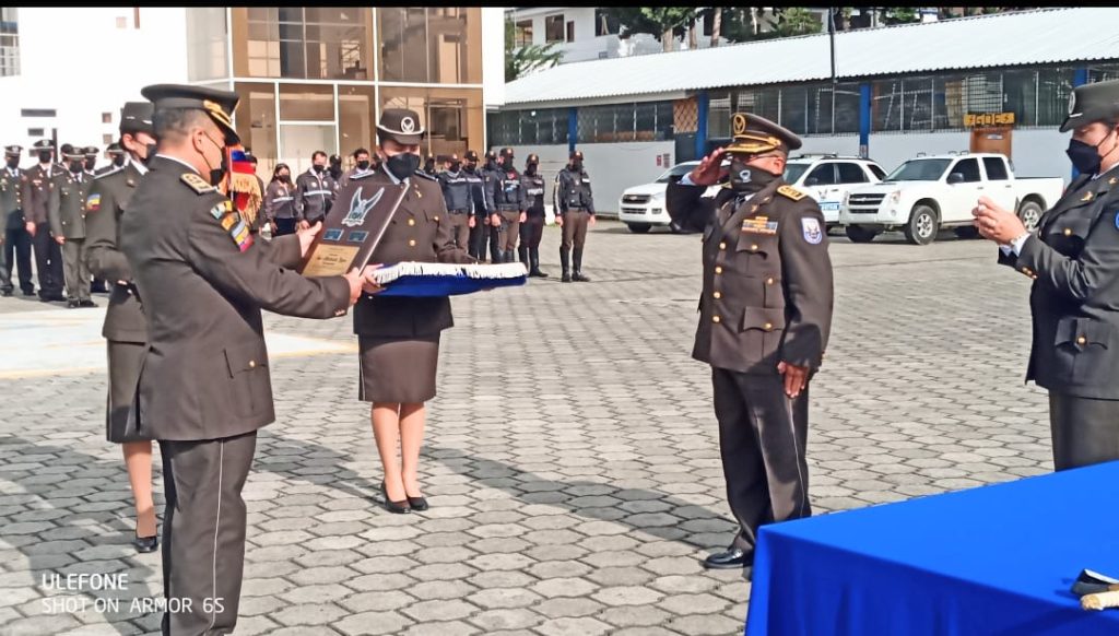 El Suboficial Mayor fue despedido con todos los honores que la Policía prevé.