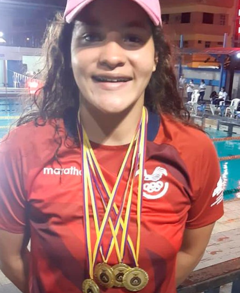 Daniela Contreras aportó significativamente al medallero.