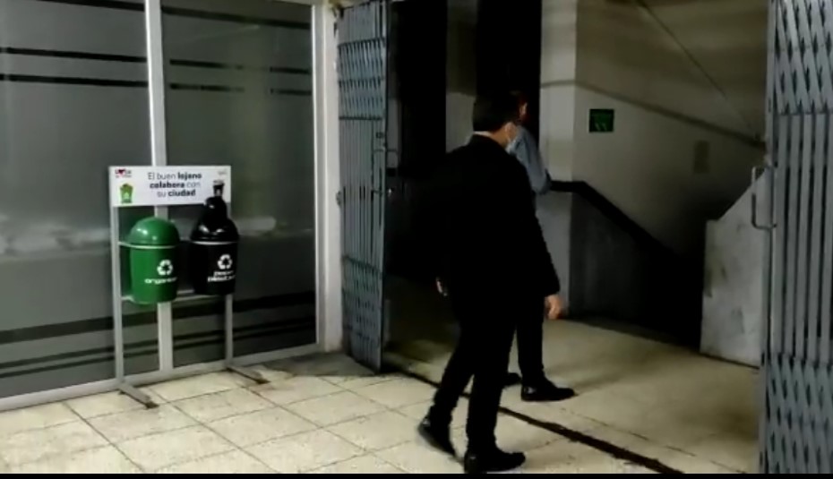 Captura de las imágenes de un video que circuló en redes sociales.