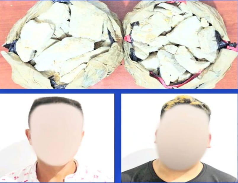 Los ciudadanos fueron detenidos el miércoles 16 de junio de 2021.