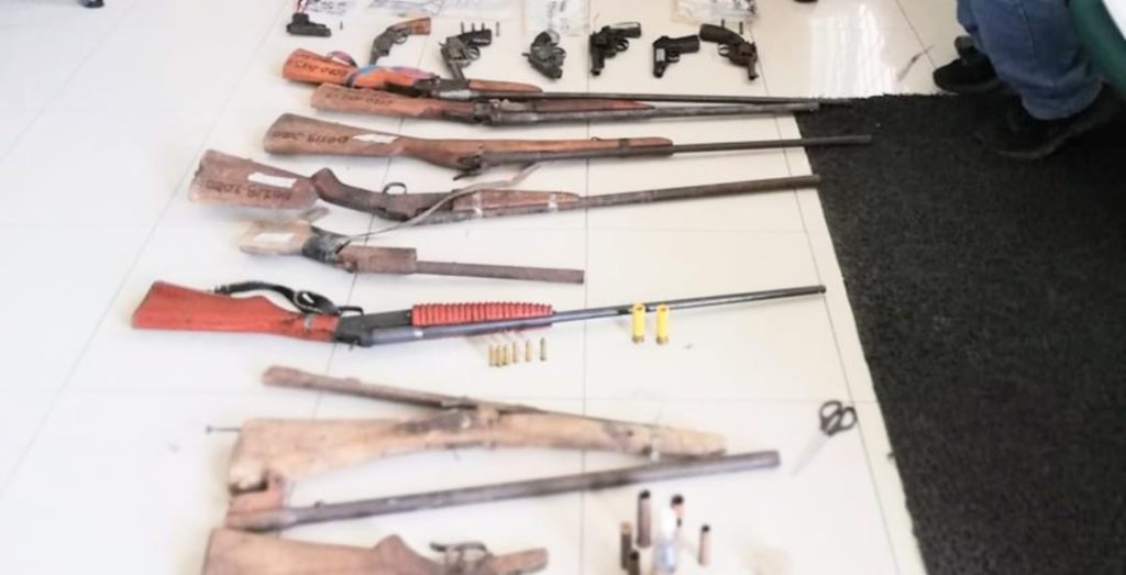 Son varios los operativos en los cuales se decomisaron esos artefactos.