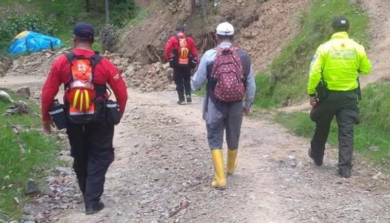 La búsqueda se realizó durante 45 minutos, porque el niño apareció.