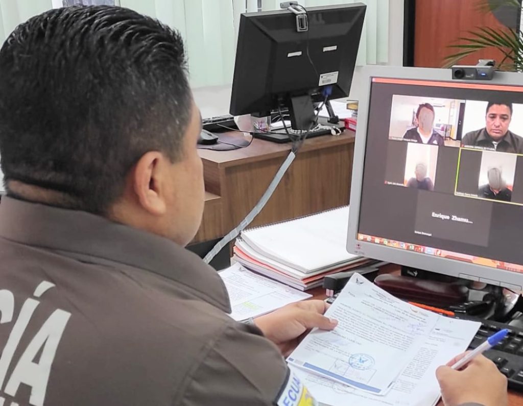 La audiencia virtual se realizó el último sábado.