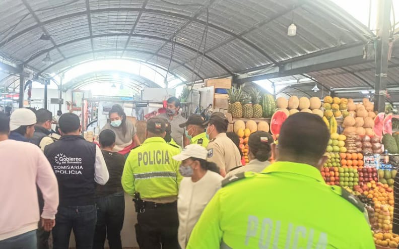 Durante dos días los policías se encargaron de la seguridad de los funcionarios.