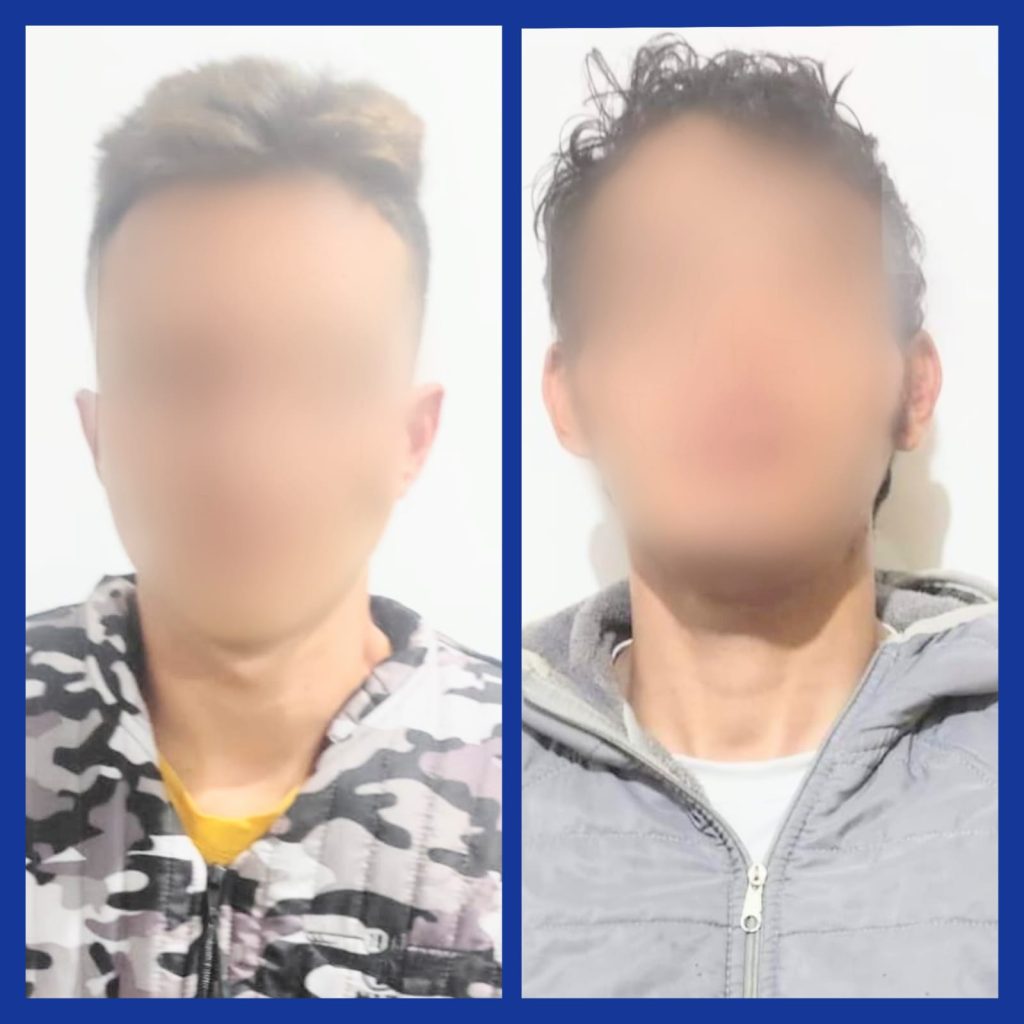 Los dos ciudadanos no tienen antecedentes.