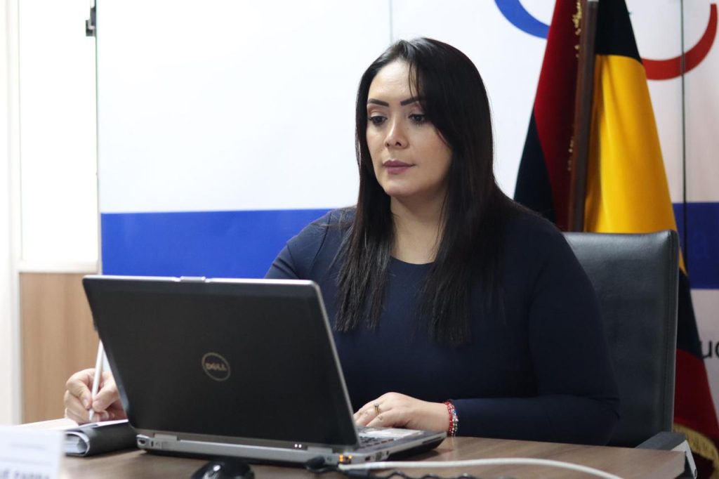 Dolores Yamunaqué Parra, directora provincial del Consejo de la Judicatura.