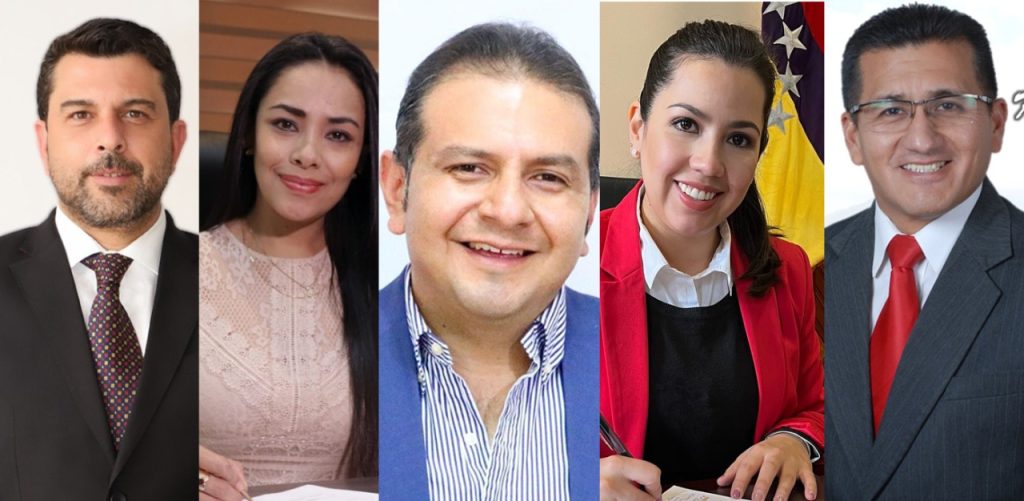 Los cinco personajes han mostrado su interés en la candidatura, según indica el presidente de CREO en Loja.