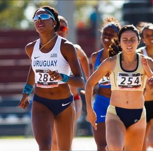 Una buena participación hizo la deportista lojana, Andrea Calderón.
