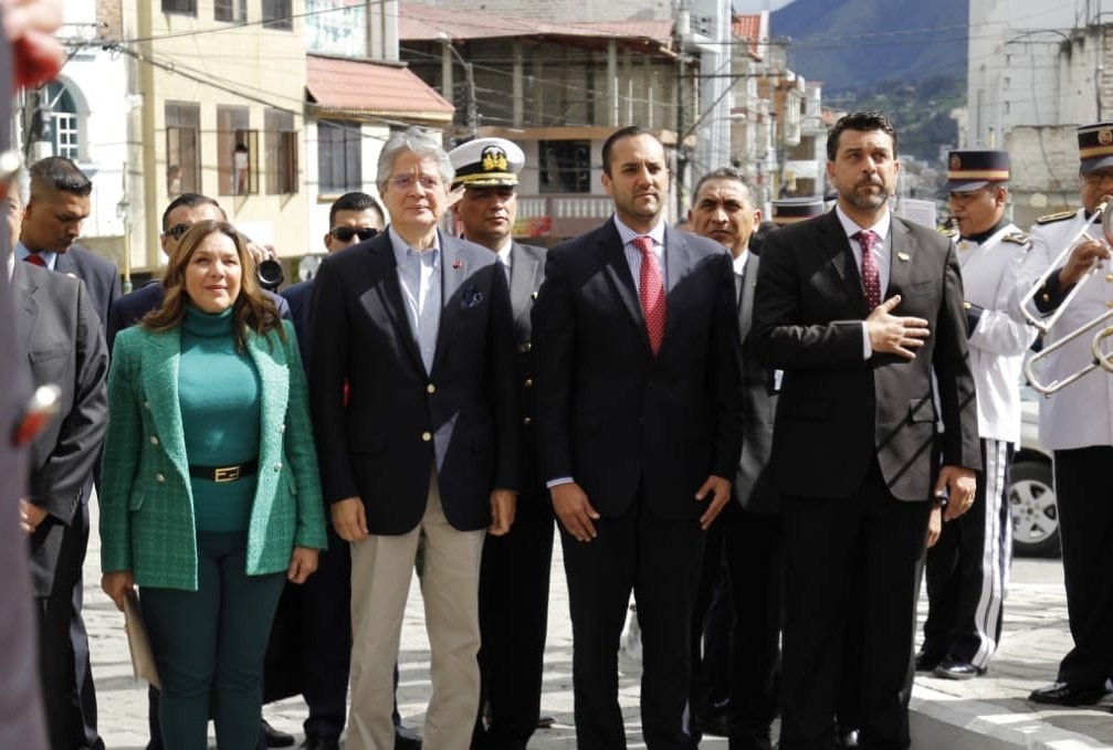 Dos días estuvo en Loja el Mandatario, acompañado de autoridades.