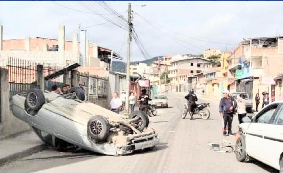 A eso de las 10:00 ocurrió el accidente.