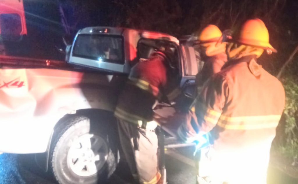 El revés ocurrió a pocos metros de la entrada a la parroquia Chuquiribamba.