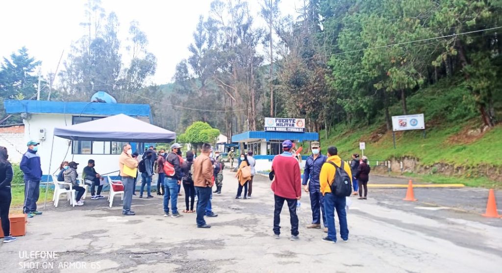 En marzo del año en vigencia los ciudadanos se acuartelaron. (fotografía de archivo)