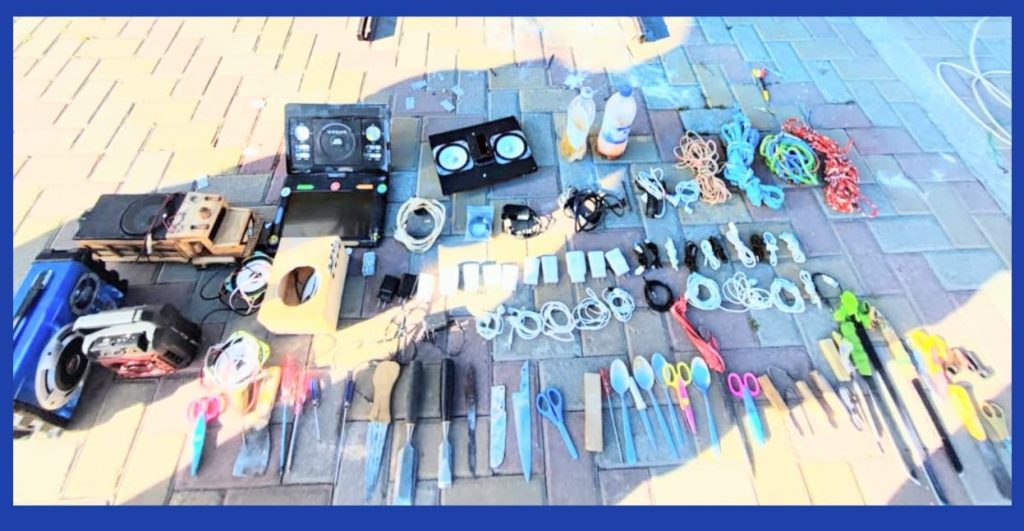 La madrugada del último sábado se realizó el operativo en los pabellones del centro carcelario.