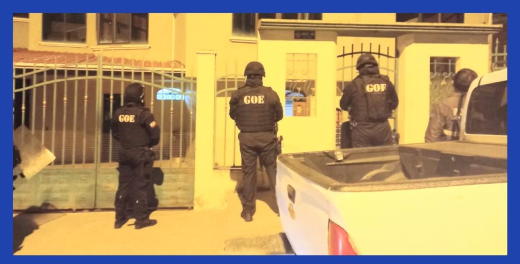 Alrededor de cinco horas duró el operativo.