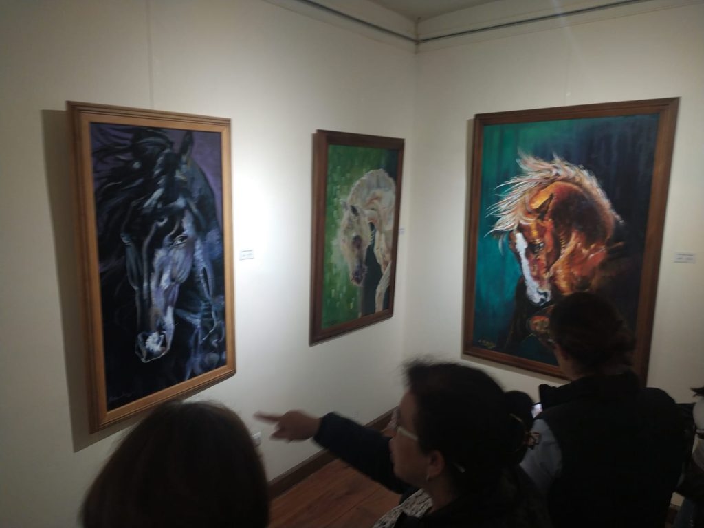 La exposición se inauguró la noche del pasado 12 de mayo de 2022.