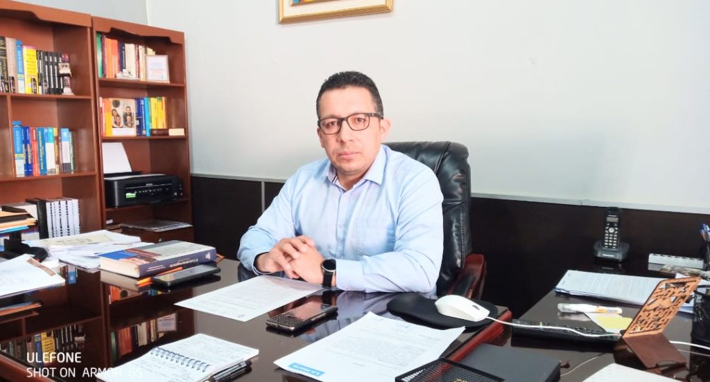 Édison García Celi es el abogado de Paola Rentería Chiriboga.