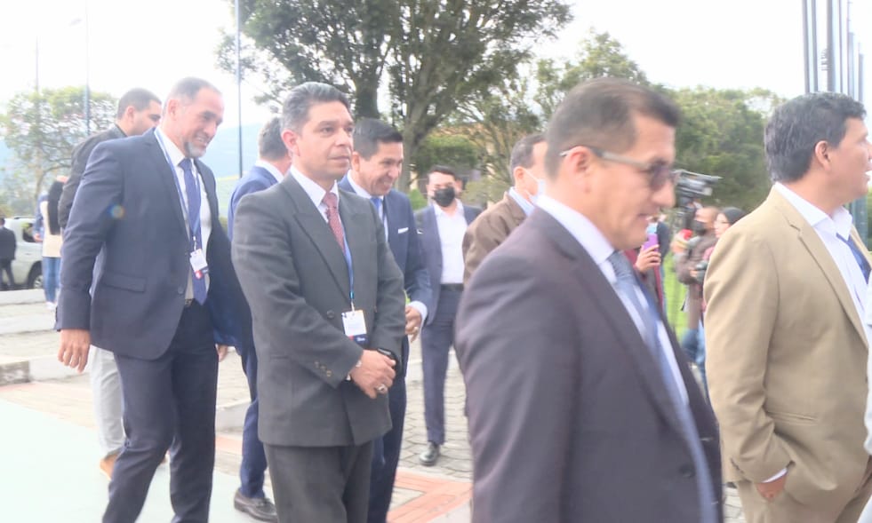 Víctor Japón Orellana intervino en el 'Primer Encuentro Nacional por la Seguridad'.