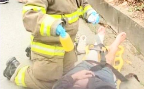 Los heridos fueron llevados al Hospital Básico de Vilcabamba.
