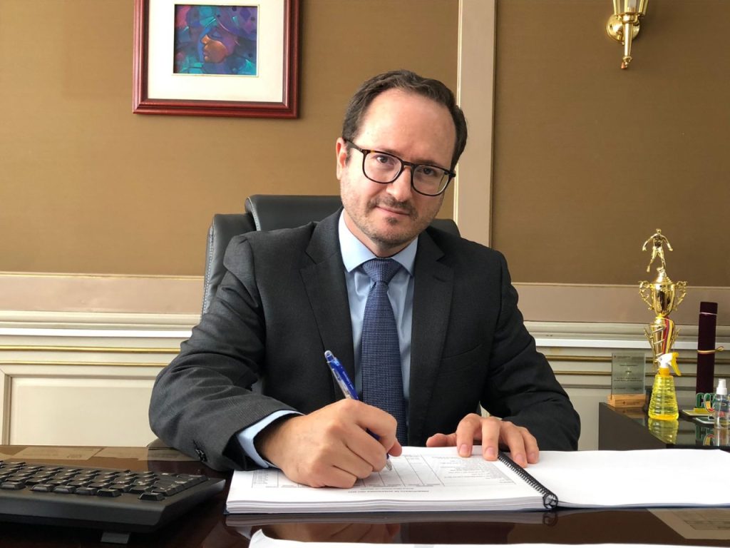 Alfredo Samaniego Burneo fue designado presidente ejecutivo de la Eerssa el lunes 6 de junio de 2022.